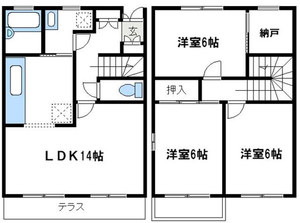 ファーストタウンの物件間取画像